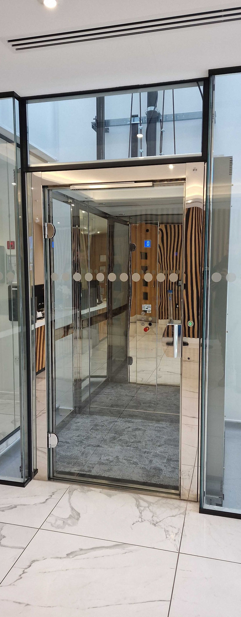 Glass Lift Doors
